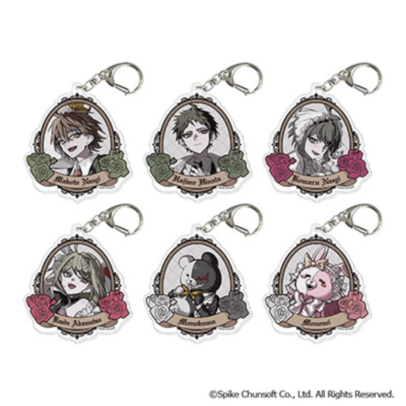 トレーディングアクリルキーホルダー